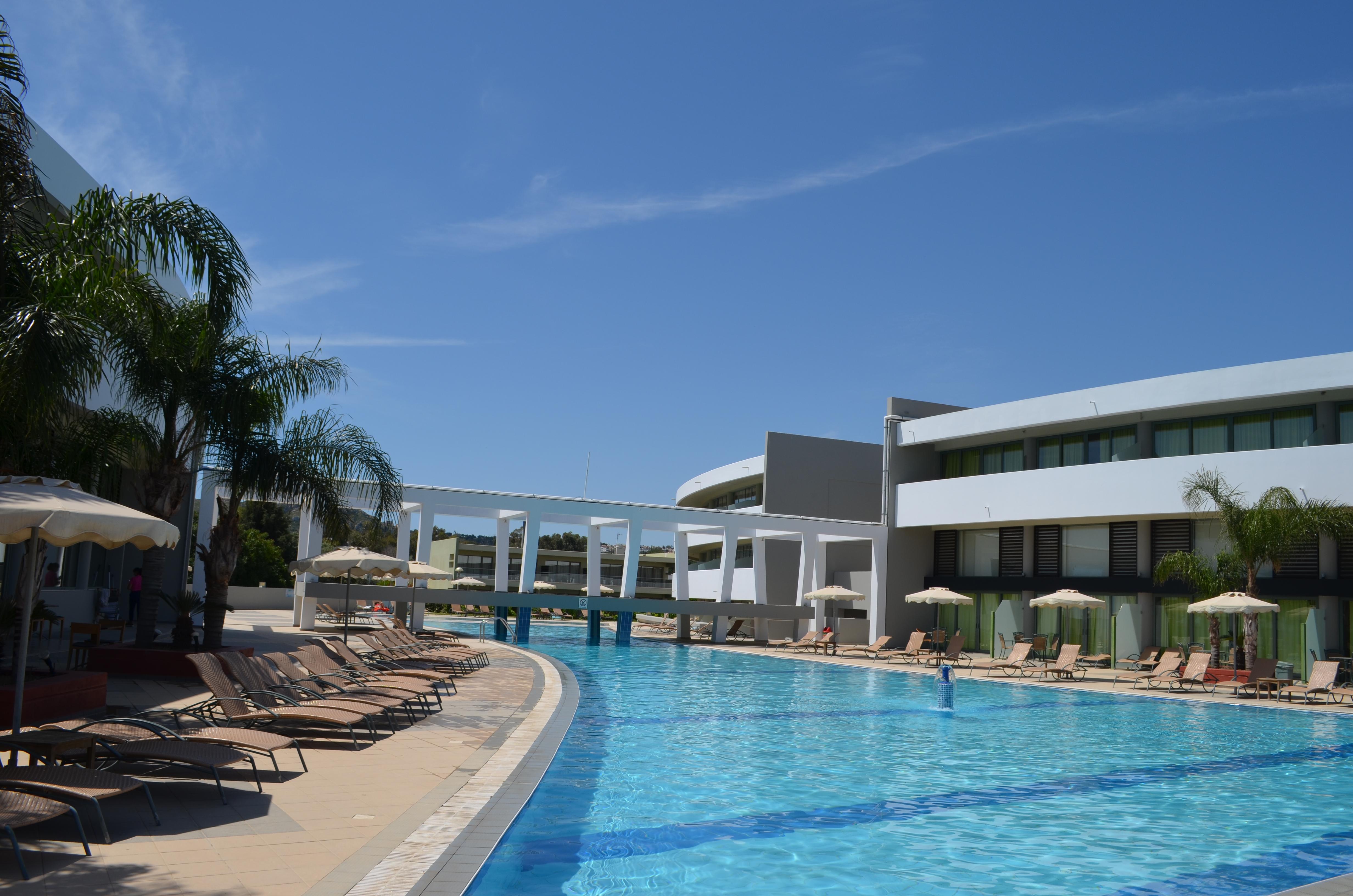 Virginia Family Resort Kallithéa Exterior foto