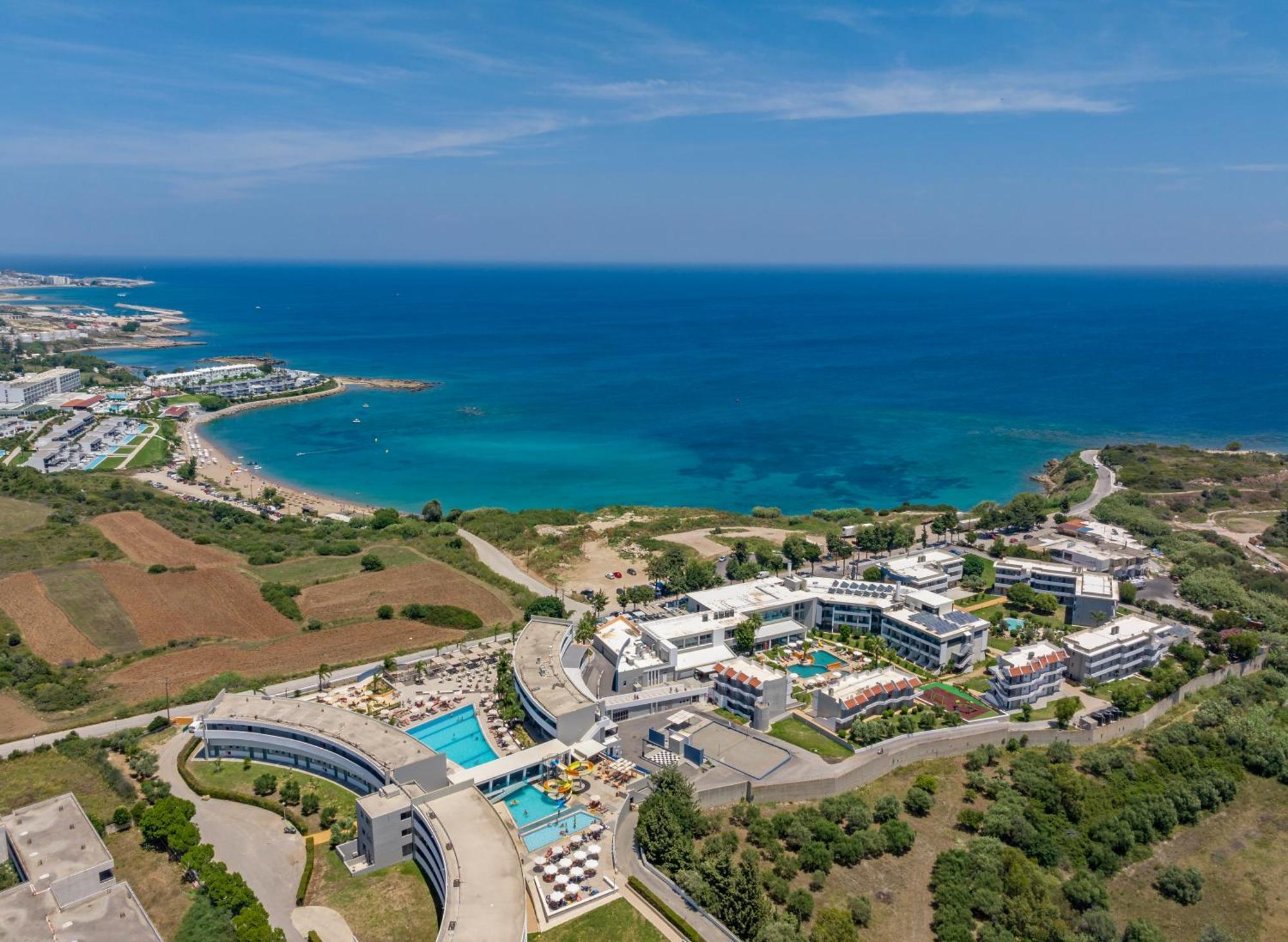 Virginia Family Resort Kallithéa Exterior foto